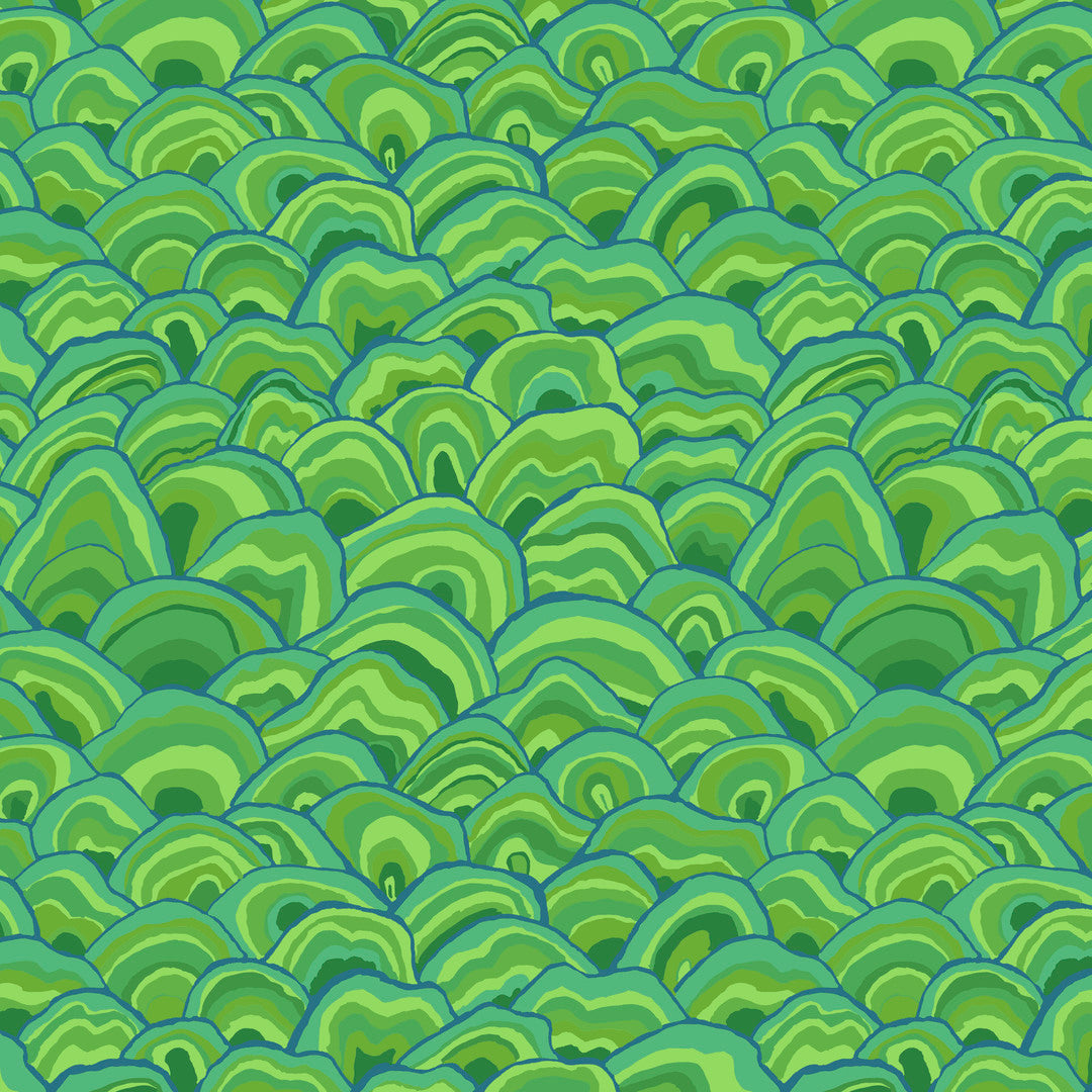 KAFFE FASSETT COLLECTIVE - AUGUST 2024 - Wobble, Green