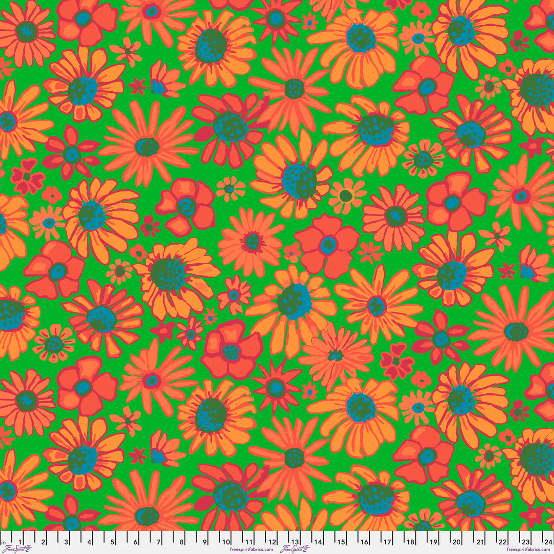 KAFFE FASSETT COLLECTIVE - AUGUST 2024 - Bloomers, Green