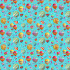 ODILE BAILLOEUL - Festival - SM Balloons, Blue PWOB112.BLUE