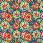 ODILE BAILLOEUL - Festival - Rosettes, Blue PWOB116.BLUE