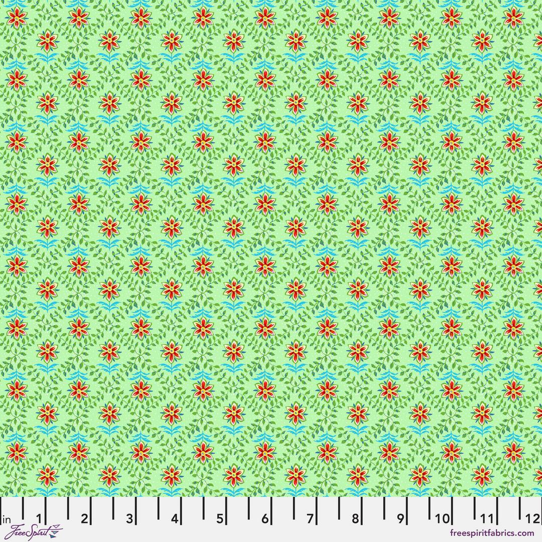 ODILE BAILLOEUL - Festival - Diamonds, Green PWOB122.GREEN