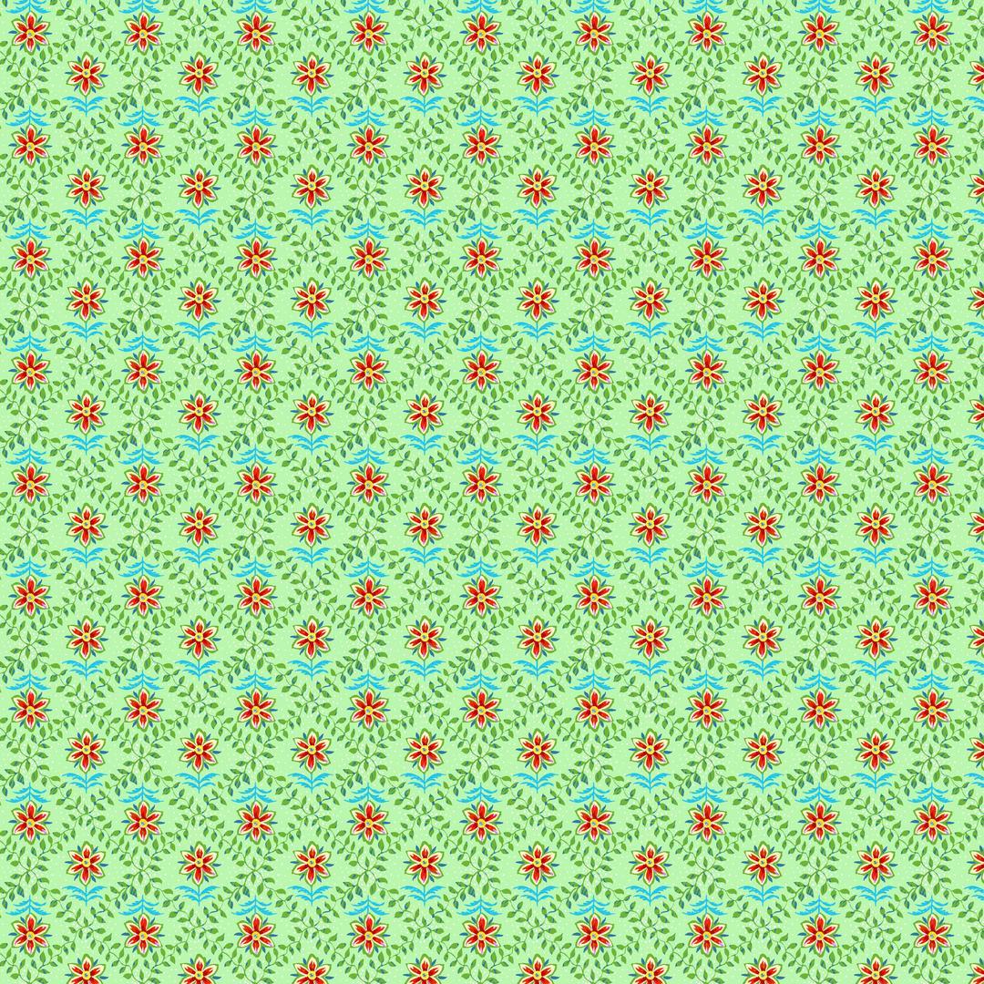 ODILE BAILLOEUL - Festival - Diamonds, Green PWOB122.GREEN