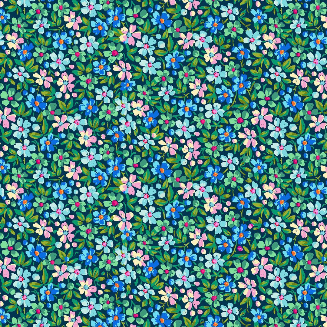 ODILE BAILLOEUL - Festival - Myosotis, Blue PWOB123.BLUE