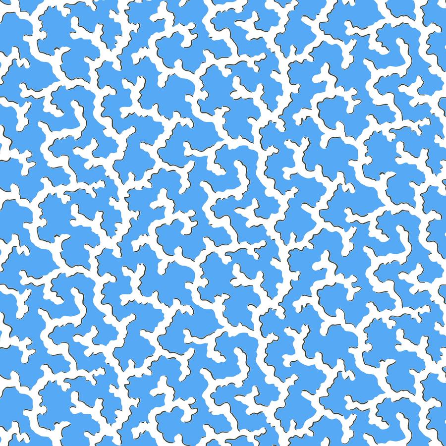 Brandon Mably - KFC February 2024 - Coral, Blue