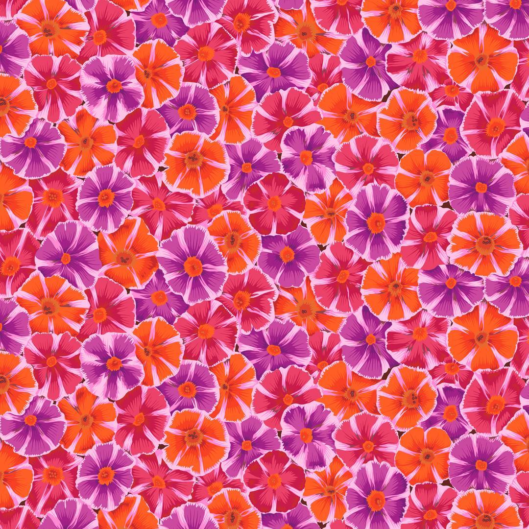 PHILIP JACOBS - KAFFE FASSETT COLLECTIVE - STASH - Pinwheels, Red PWPJ117.RED