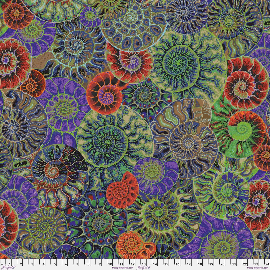 KAFFE FASSETT COLLECTIVE - AUGUST 2024 - Ammonites, Dark