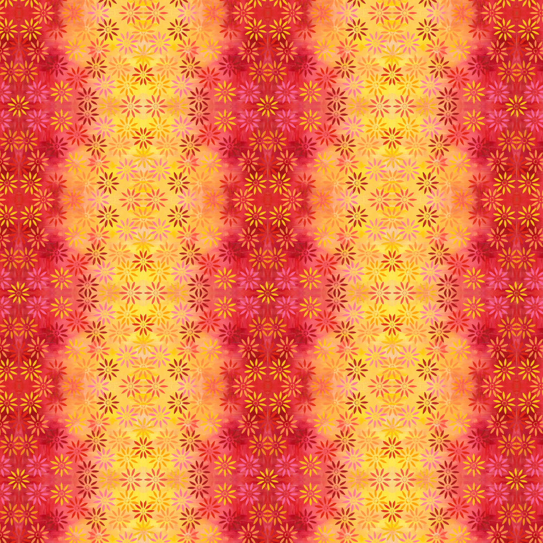 SUE PENN - PAPER TREES - Summer Daisies, Warm