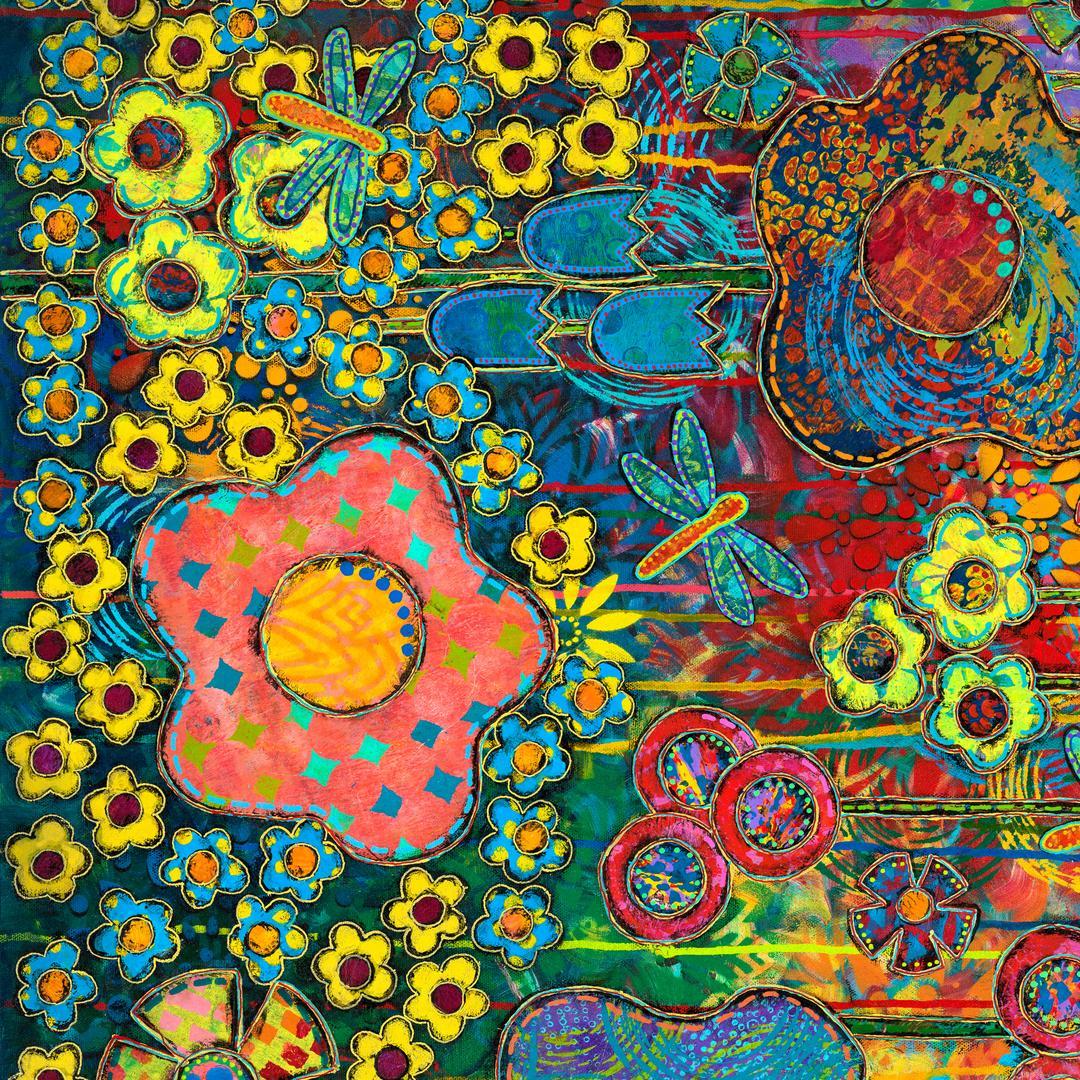 SUE PENN - DRAGONFLY DANCE - Dragonfly Dance, Multi PWSP106.MULTI