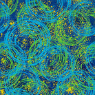 SUE PENN - DRAGONFLY DANCE - Swirlygig, Blue PWSP111.BLUE