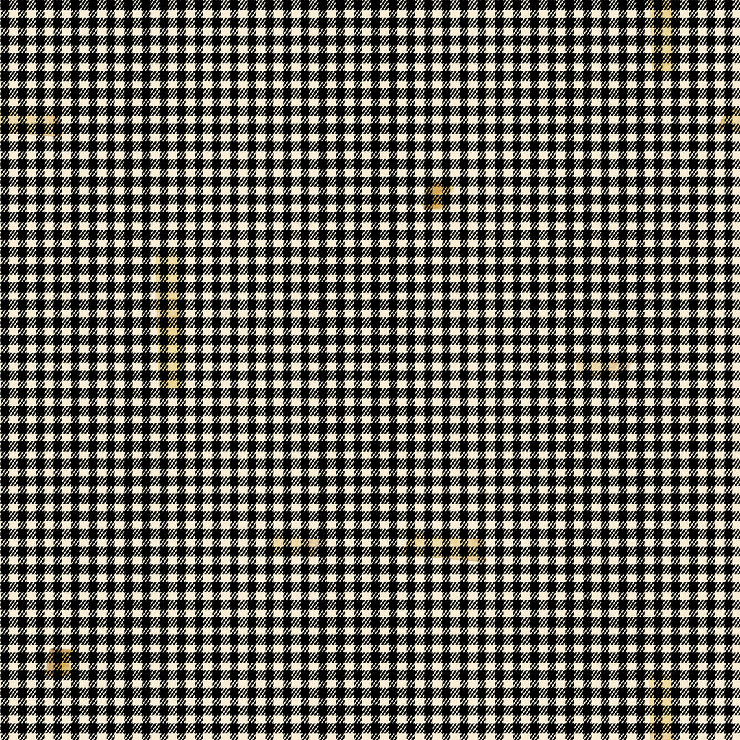TIM HOLTZ - HOLIDAY PAST - Taped Gingham, Black