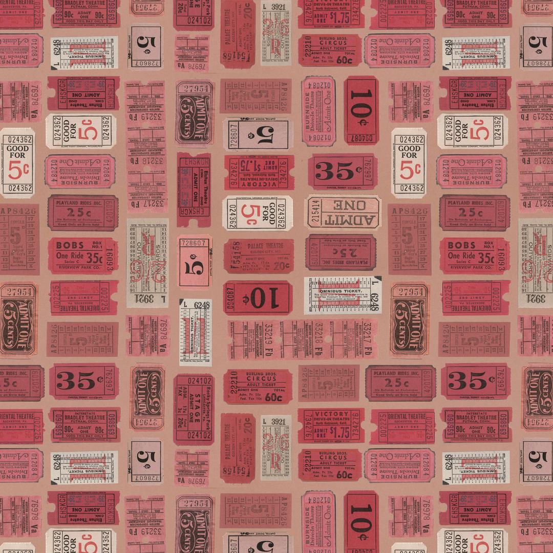 Tim Holtz - Palette Red - Red, Tickets