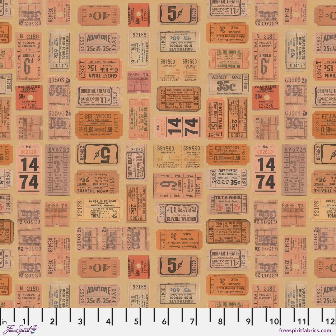Tim Holtz - Palette Orange - Orange, Tickets