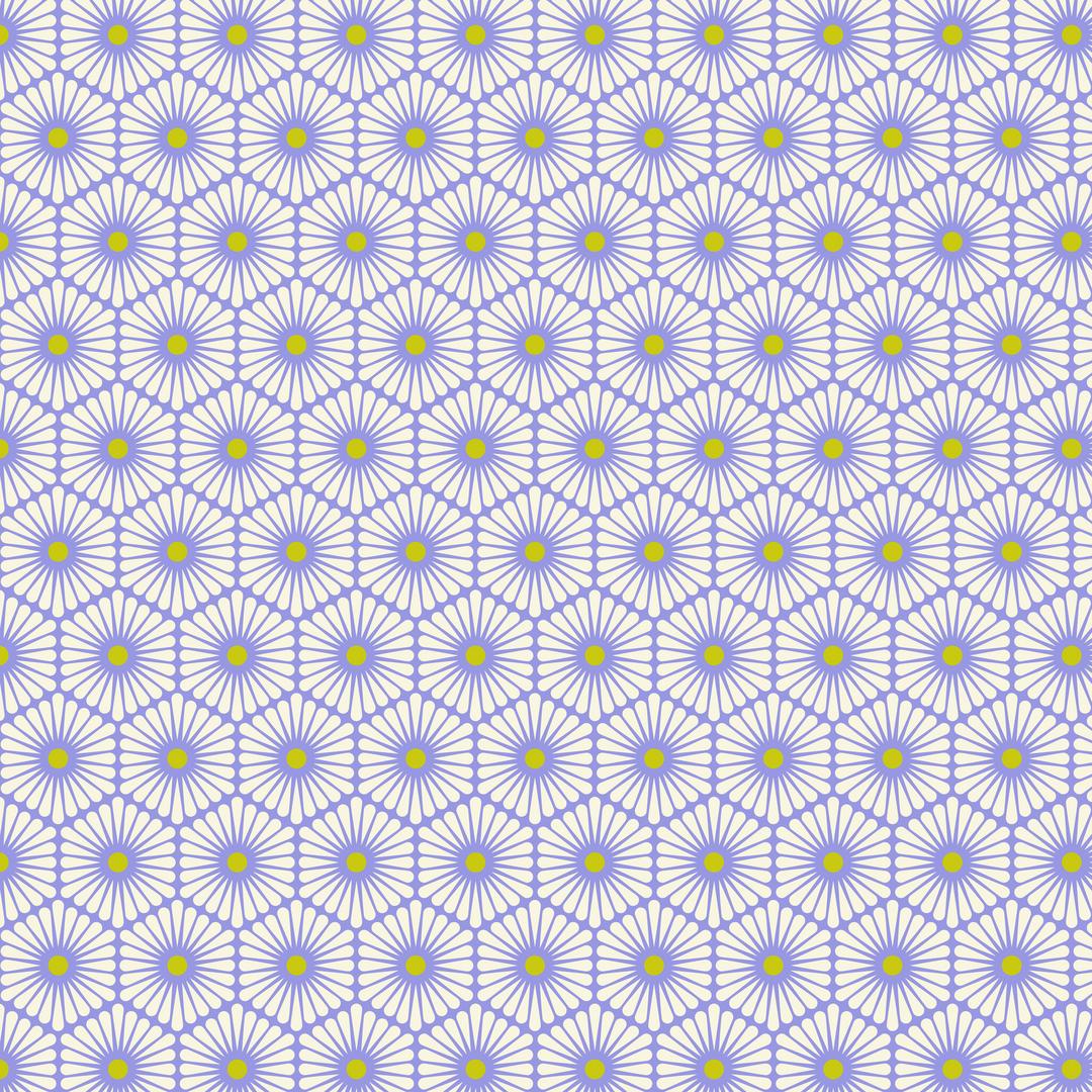 TULA PINK - BESTIES - DAISY CHAIN, BLUEBELL