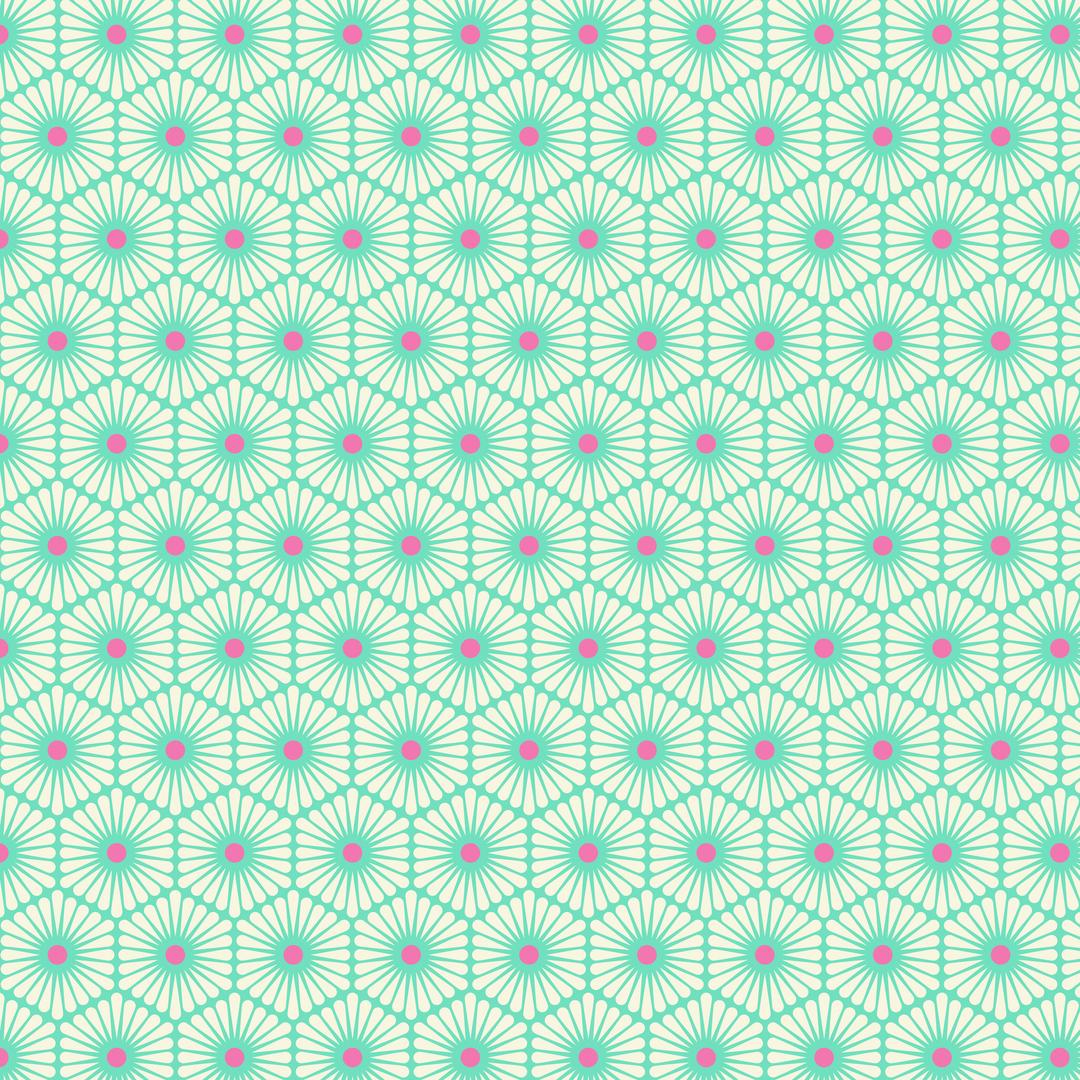 TULA PINK - BESTIES - DAISY CHAIN, MEADOW