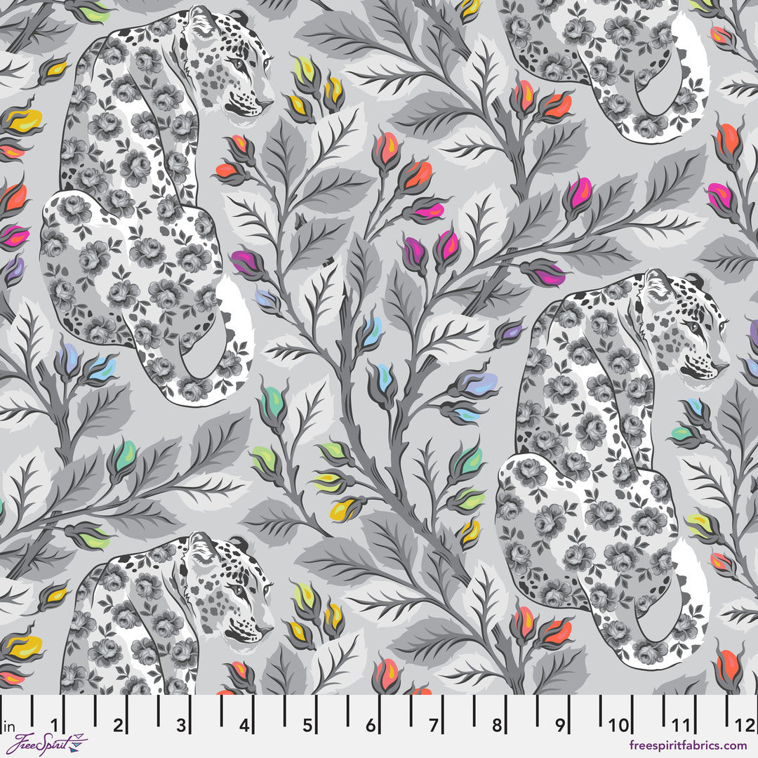 TULA PINK - Graywork - Beautymark, Fog PWTP257.FOG