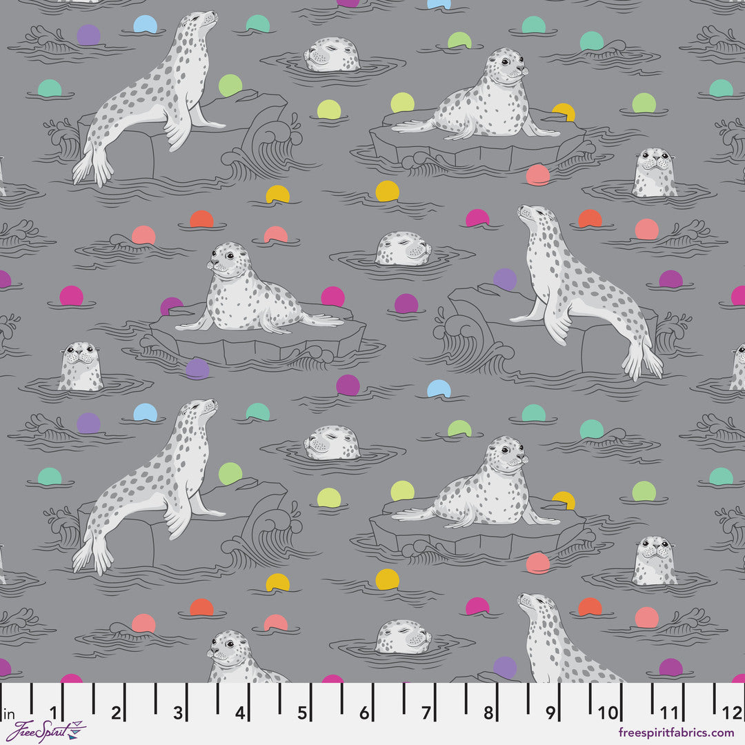 TULA PINK - Graywork - Seal the Deal, Shadow PWTP259.SHADOW