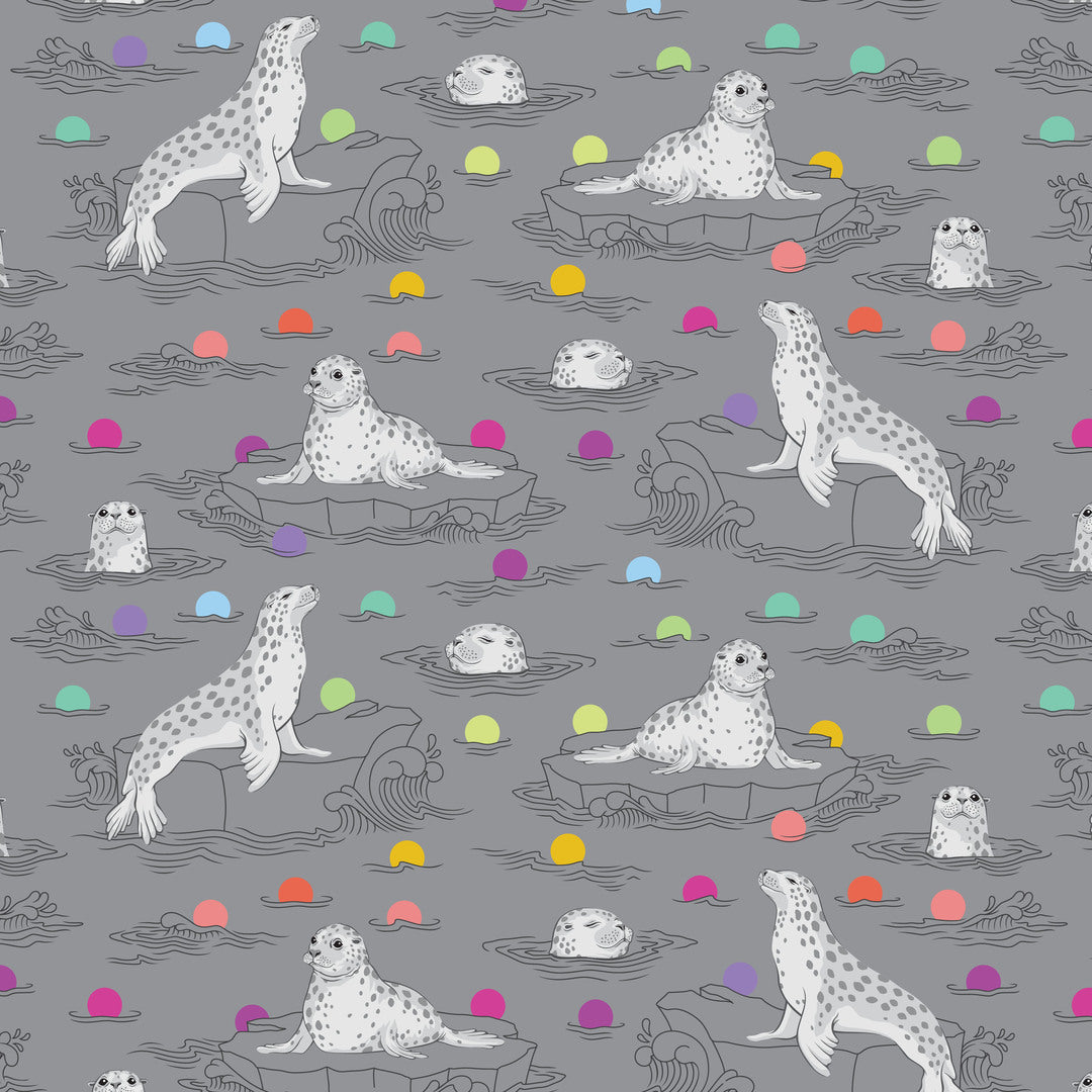TULA PINK - Graywork - Seal the Deal, Shadow PWTP259.SHADOW