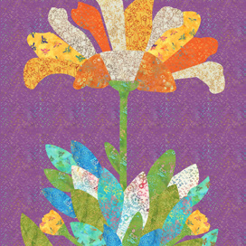 LAURA HEINE - Boho Blooms - Phoebe Quilt Kit