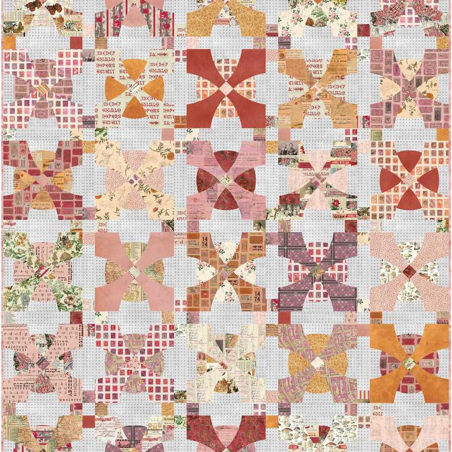TIM HOLTZ - Palette  - Posh Snowball Quilt Kit