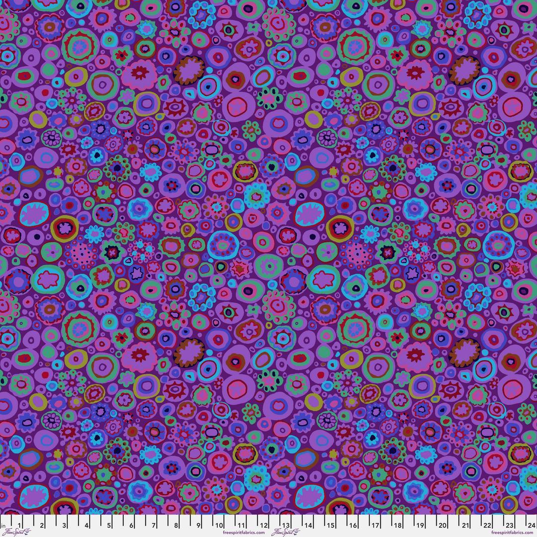 KAFFE FASSETT COLLECTIVE - Re-Order 108” Sateen Quilt Backs - Paperweight, Purple QBGP011.PURPLE
