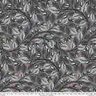 TULA PINK - Graywork - 108" Sateen Quilt Back - Nip in the Bud, Shadow QBTP020.SHADOW