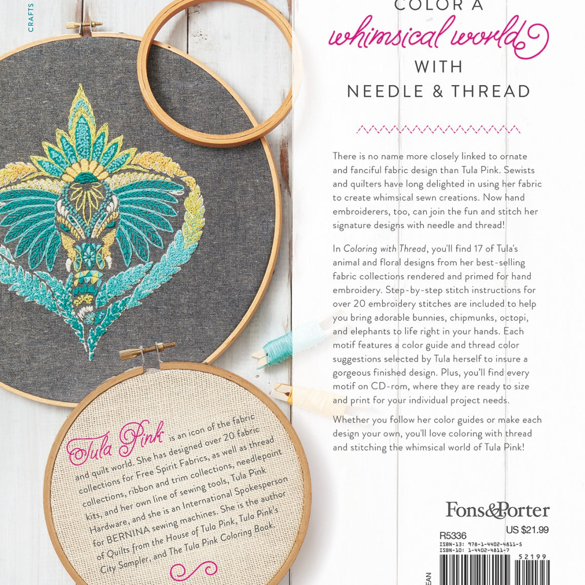 Tula Pink - Coloring with Thread