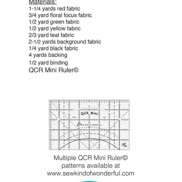 SEW KIND OF WONDERFUL - POSH TOPIARY QUILT PATTERN