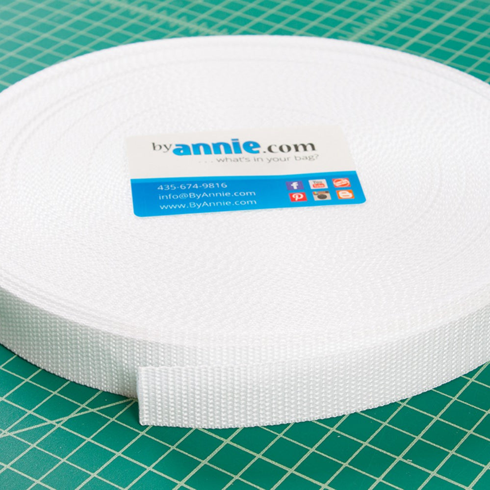 ByAnnie Strapping - 1in - White