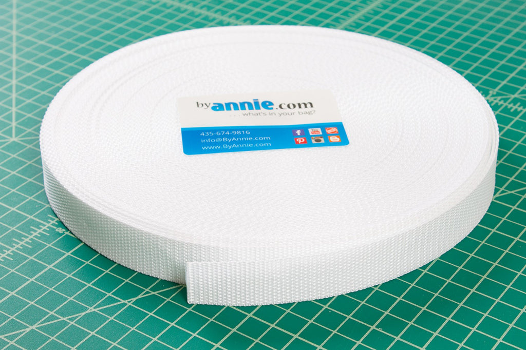 ByAnnie Strapping - 1in - White