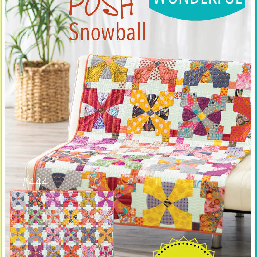 SEW KIND OF WONDERFUL - Posh Snowball pattern