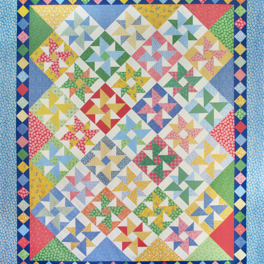 MODERN 180 DESIGN - Spinning Pinwheels Pattern