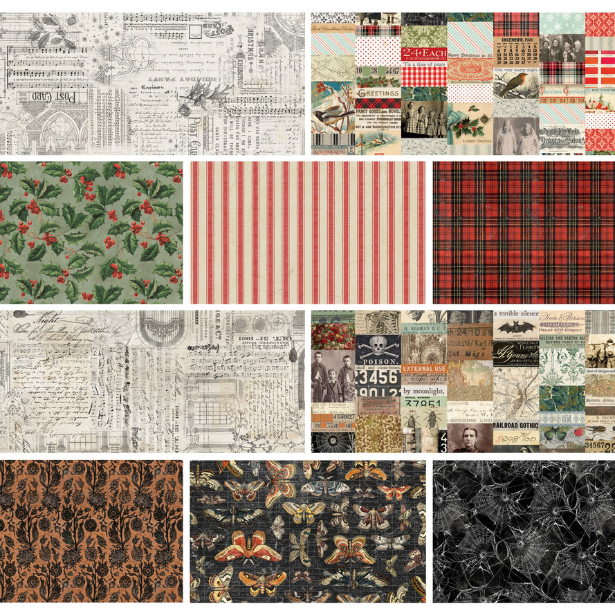 Tim Holtz - Palette Seasonal - Pre-cut Bundles FB4FQTH.SEASONAL