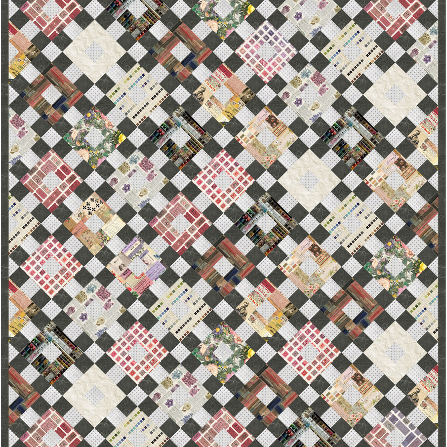 Tim Holtz - Palette Collections - The Lydia Quilt Kit - Multi