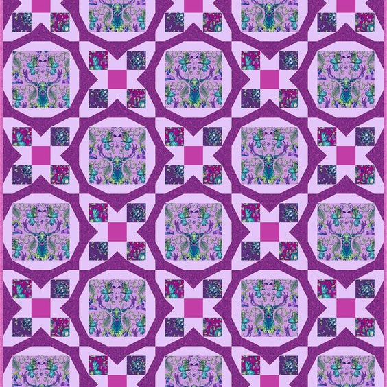 3 DOG DESIGN CO - CARL HENTSCH - BIRDSONG HOLLOW PATTERN