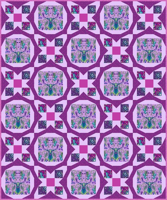 3 DOG DESIGN CO - CARL HENTSCH - BIRDSONG HOLLOW PATTERN