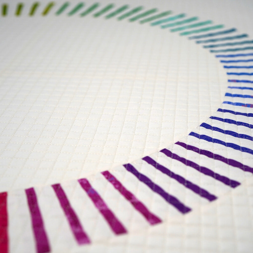 COTTON & BOURBON - Rainbow Radial Quilt Pattern