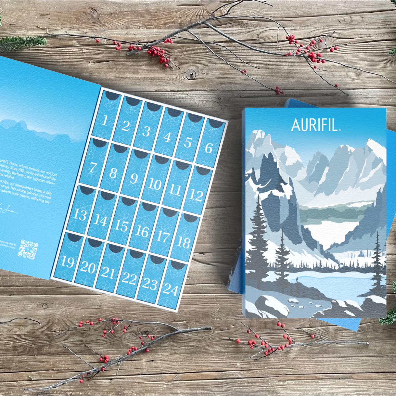 Le Alpi - Aurifil 2024 Advent Calendar