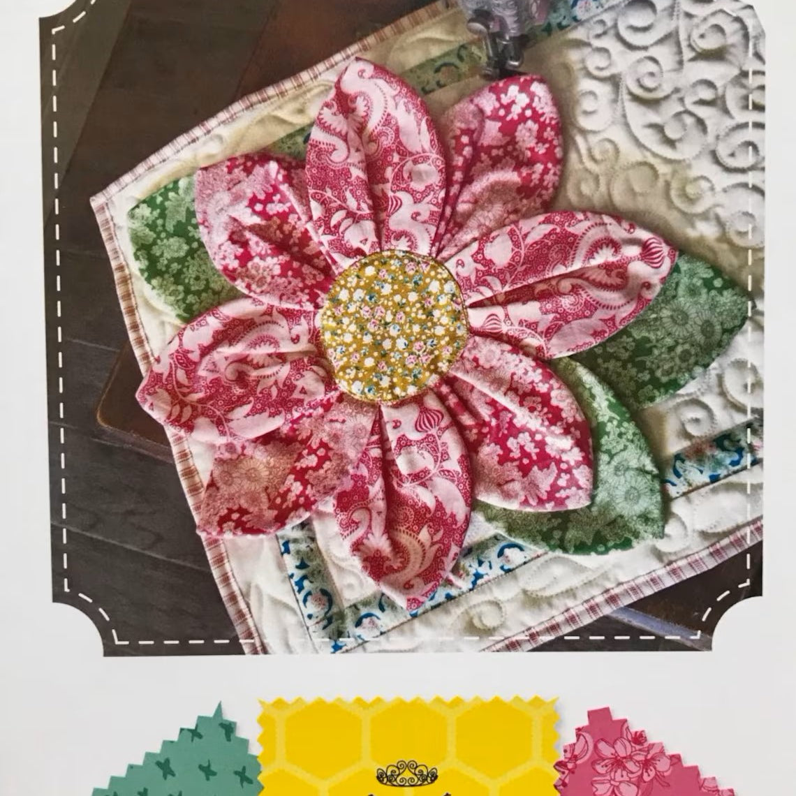 Sugar Bee Quilts - Petal Pop Flower Runner Pattern