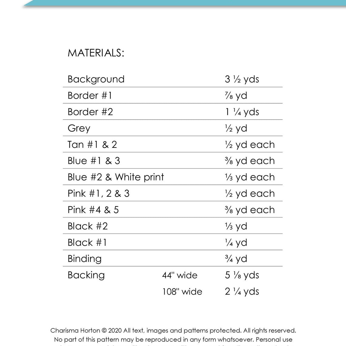 Charisma Horton - Winter Dream Quilt Pattern