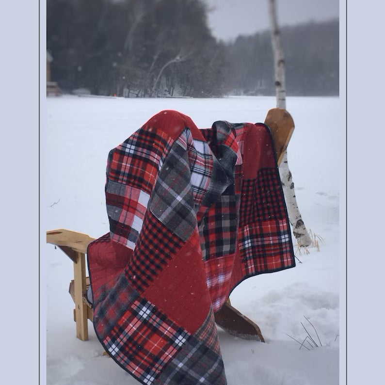 LAKE GIRL QUILTS - Bonnie Osness -  Lumberjack Quilt Pattern