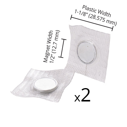 By Annie - Sew-In Magnet - Set of Two 14mm