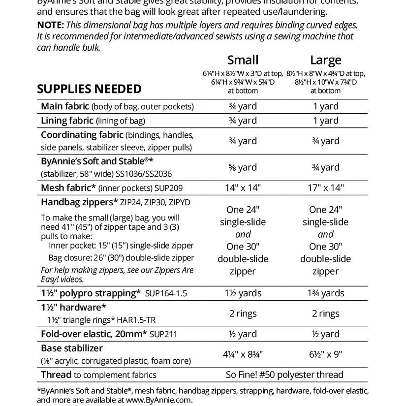 BYANNIE - OUT TO LUNCH PATTERN
