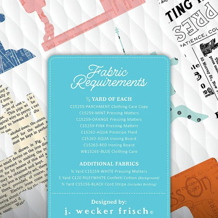 J. Wecker Frisch - Machines Quilt Pattern