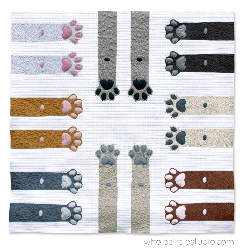 WHOLE CIRCLE STUDIO - Paws Up PATTERN