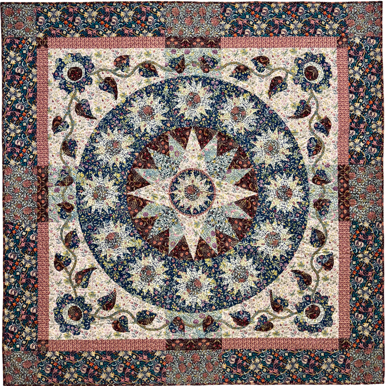 ROBIN RUTH DESIGNS - Red House Wreath Pattern