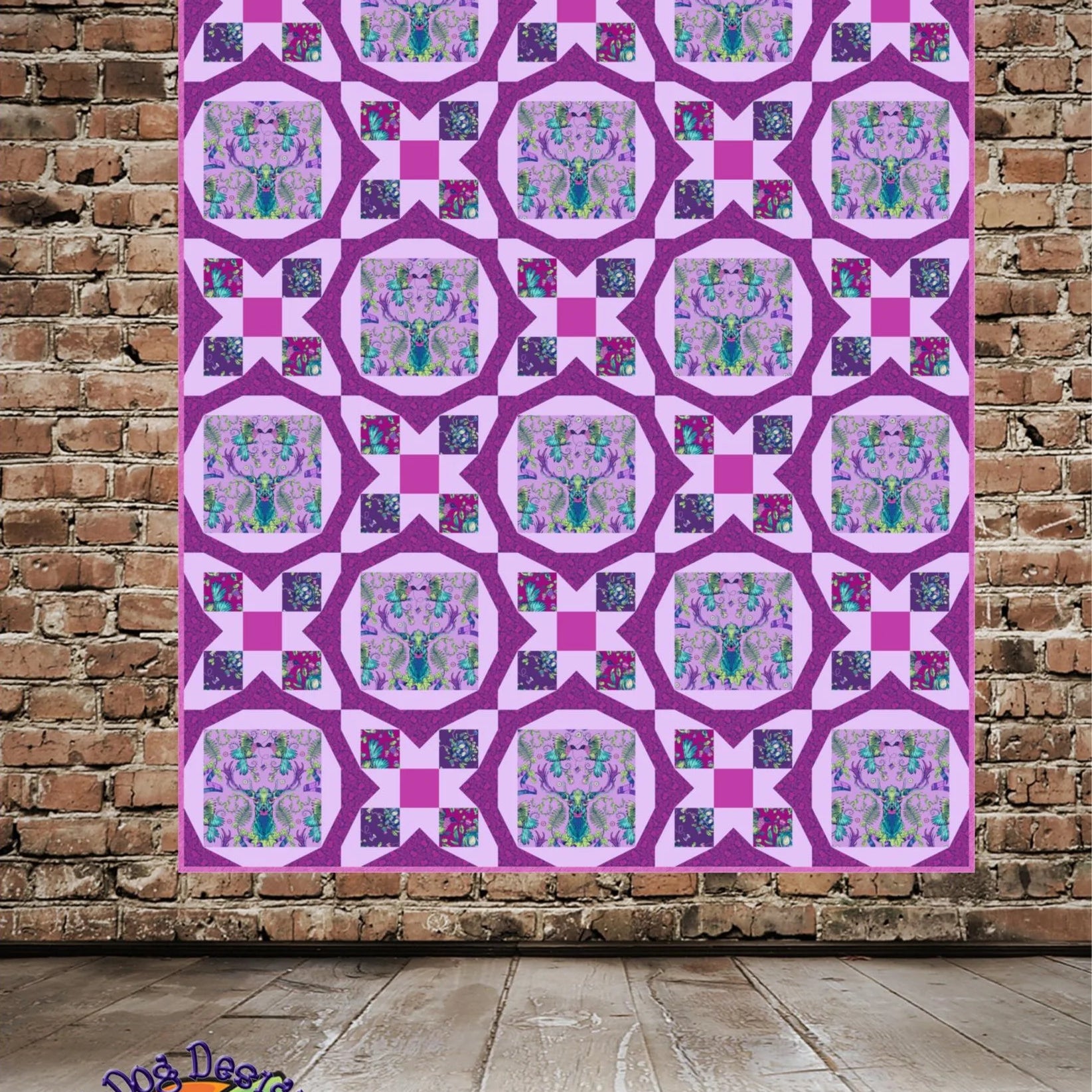 3 DOG DESIGN CO - CARL HENTSCH - BIRDSONG HOLLOW PATTERN