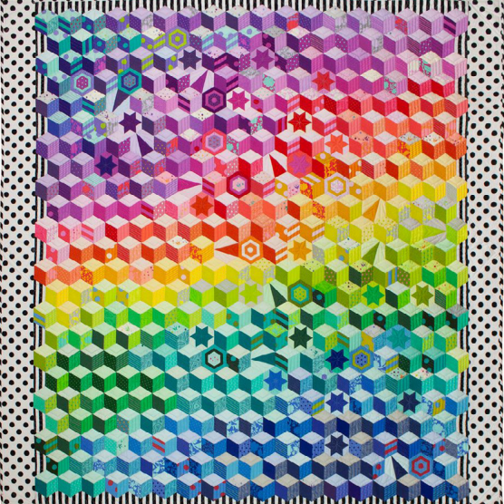 TULA PINK - Tumbling Cosmos  Quilt Kit
