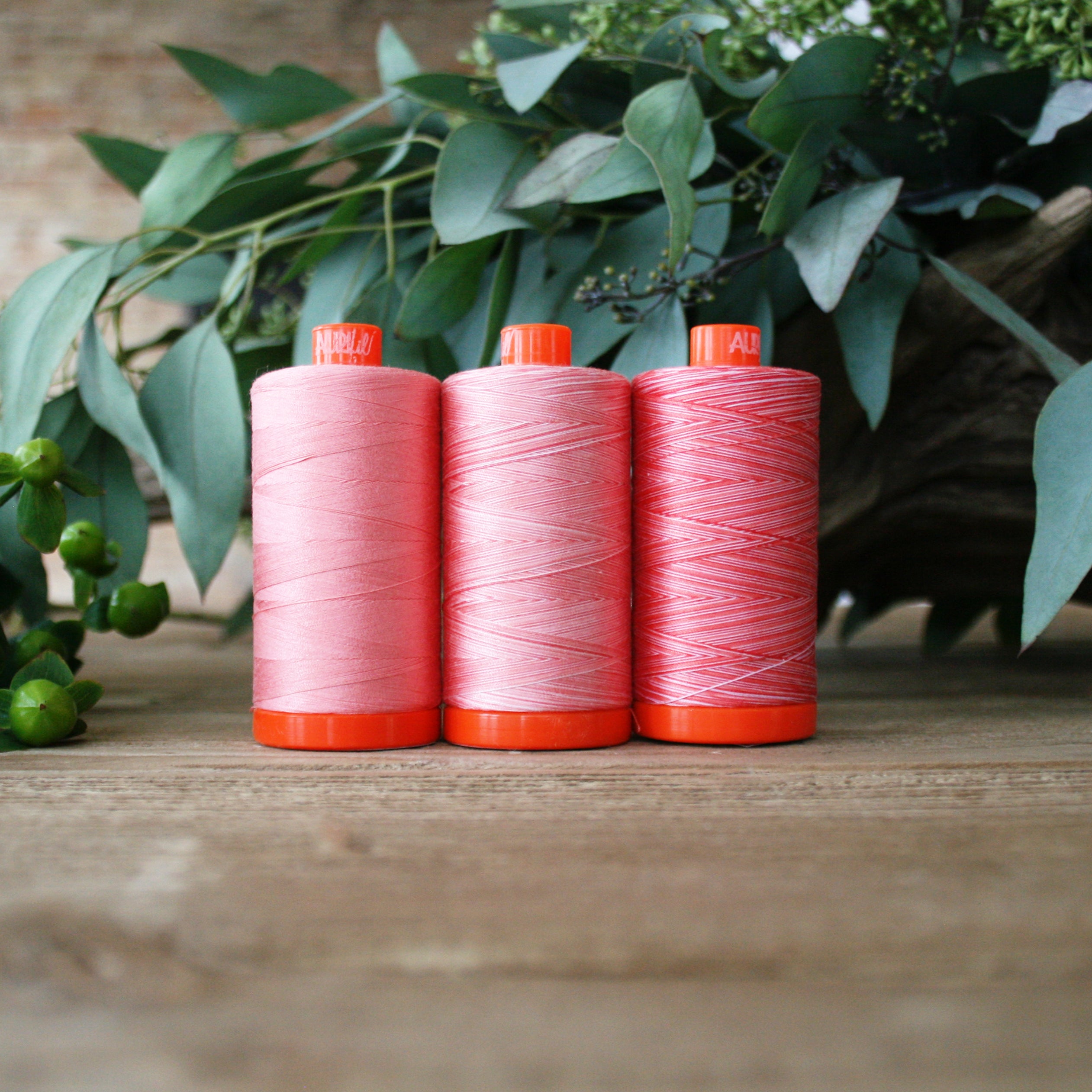 AURIFIL - Thread Color Builder 2022: FEBRUARY Stinking Corpse Lily - Artistic Quilts with Color