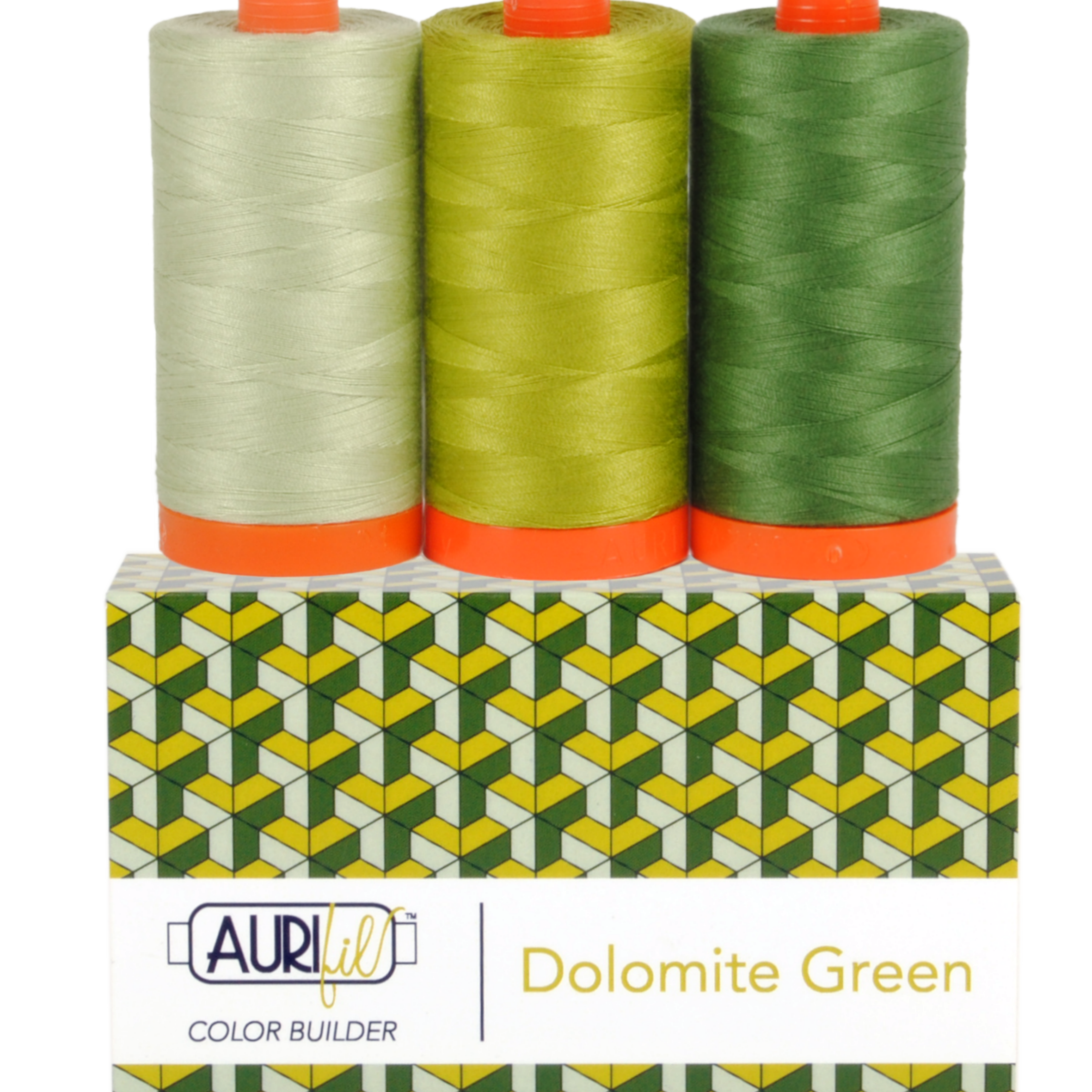 DOLOMITES GREEN COLOUR BUILDER COLLECTION BY AURIFIL