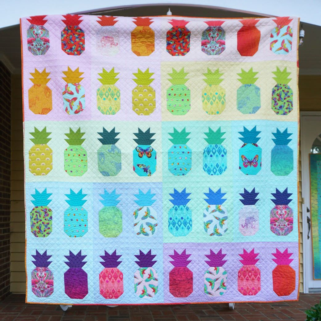 TULA PINK -DAYDREAMER - PINING FOR YOU QUILT KIT - Artistic Quilts with Color